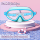 👓SUMMER GIFT – ONLY £11.99!!🏆#1 Bestselling🏊‍♀️HD children's large frame waterproof and anti-fog swimming goggles