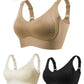 🎁2026 New Arrivals 50% OFF💥Women's Ribbed Push Up Adjustable Wireless Bra🌸Get a better deal when you buy the full set🎁