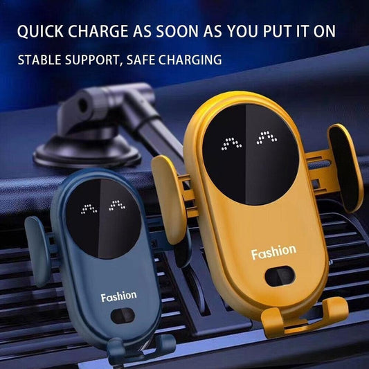 ⏳🔥LIMITED-TIME 50% OFF! ⏰✨Buy 3 Free Shipping✨ Smart Car Wireless Charger Phone Holder