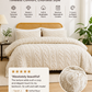 ⏳🔥LIMITED-TIME 50% OFF! ⏰3-piece tufted bedding set with cut-out pattern