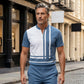 ⏳Limited time – 50% OFF⏰👕Summer Hot Sale 50% OFF⭐Men's Quarter-Zip Shirt & Shorts Set