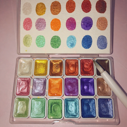 🎄🎁Christmas Hot Sale 48% OFF🎄20 Colours Watercolor Painting Set