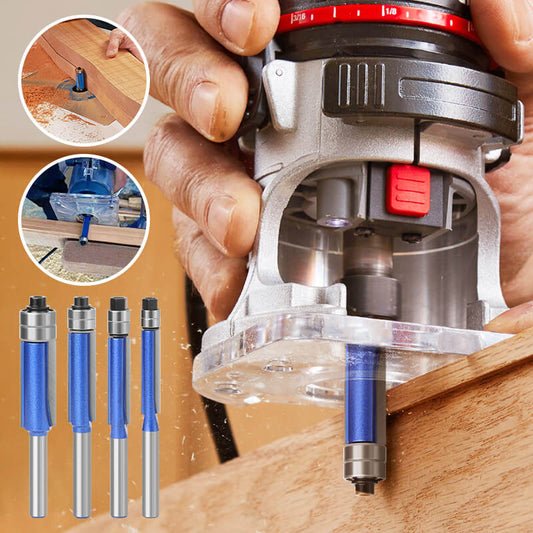 🔧 PROMO LIMITÉE 50% DE RÉDUCTION ! ✨ Fraise à Affleurer Bi-Axiale – Robuste, Durable, Précise 🔩