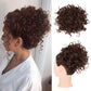 🎁2026 New Arrivals 60% OFF💥Short, curly hairpiece – Chignon with elastic drawstring