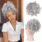 🎁2026 New Arrivals 60% OFF💥Short, curly hairpiece – Chignon with elastic drawstring