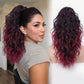 💜2026 NEW IN £14.99!!⚡50K+ SOLD! 💜Curly Wavy Frizzy Hair Extension with Ponytail