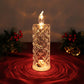 ⏳🔥LIMITED-TIME 50% OFF! ⏰LED Crystal Candle Lights- Romantic Tabletop Night Lights🎁