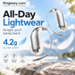 ⏳🔥LIMITED-TIME 50% OFF! ⏰Bluetooth 6.0 Earbuds – 4.2g ultra-light, barely there feel. 48H playtime, IPX5 sweatproof. Perfect for runs & daily listening. ⚡✨