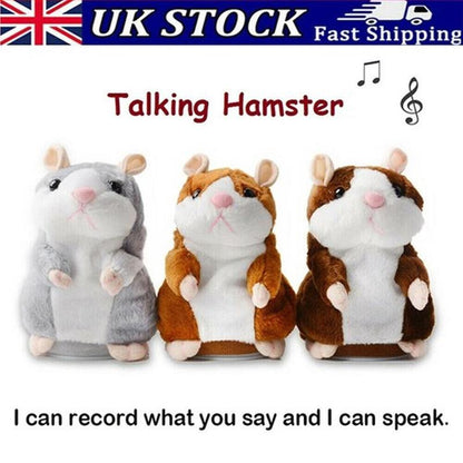 ⏳🔥LIMITED-TIME 50% OFF! ⏰🎁 Talking Hamster Plush – Repeats sounds & cute interactive fun 🐹✨