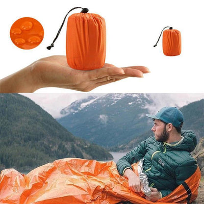 ⏳🔥LIMITED-TIME 50% OFF! ⏰Emergency Camping Thermal Sleeping Bag🛏️