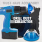 ⏳🔥LIMITED-TIME 50% OFF! ⏰👍Must-Have Accessory Drill Dust Collector🛠️