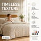 ⏳🔥LIMITED-TIME 50% OFF! ⏰3-piece tufted bedding set with cut-out pattern