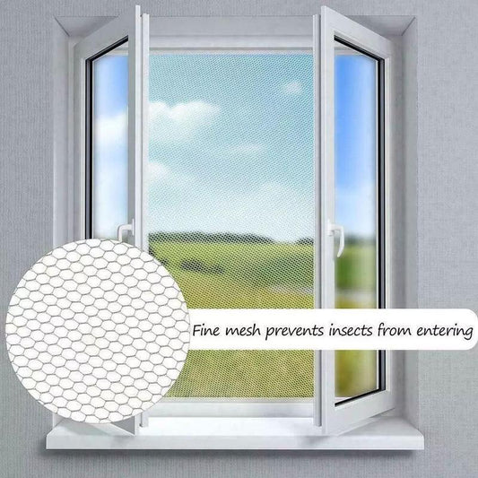 ✨ Buy 1 Get 1 FREE🎁 ✨FlyFree™ 3-Second Fit Window Mesh 🌬️ Ultra-fine 1.0mm mesh 🦟 Blocks virtually all bugs ✅ Breathable & invisible 🏡 Trusted by thousands of UK homes for a bug-free summer!