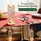 ⏳🔥LIMITED-TIME 50% OFF! ⏰LED Crystal Candle Lights- Romantic Tabletop Night Lights🎁