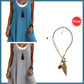 ⏳Limited time – 50% OFF⏰💃Women's Casual Loose Sleeveless Fake Two Piece Tank Dress