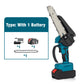 🔥Limited-time offer: 50% OFF🔥 6-inch cordless chainsaw