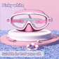 👓SUMMER GIFT – ONLY £11.99!!🏆#1 Bestselling🏊‍♀️HD children's large frame waterproof and anti-fog swimming goggles
