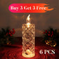 ⏳🔥LIMITED-TIME 50% OFF! ⏰LED Crystal Candle Lights- Romantic Tabletop Night Lights🎁