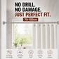 ⏳🔥LIMITED-TIME 50% OFF! ⏰ Adjustable No-Drill Tension Rod – Damage-Free Install, Anti-Slip & Multi-Purpose, Max 15KG Load 🏠