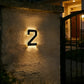 🔥Last Day 52% OFF🔥Solar Lighted House Numbers LED Numbers, Waterproof for Outside