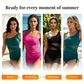 💗LAST DAY SALE 60% OFF:ONLY ￡15.99‼️⚡50K+ SOLD💕✨ Women's Sexy One-Piece Swim Dress – Ruched Slim Fit, High-Waisted Tummy Control & Sheer Mesh Detail 🩱