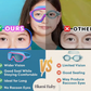 👓SUMMER GIFT – ONLY £11.99!!🏆#1 Bestselling🏊‍♀️HD children's large frame waterproof and anti-fog swimming goggles