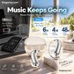 ⏳🔥LIMITED-TIME 50% OFF! ⏰Bluetooth 6.0 Earbuds – 4.2g ultra-light, barely there feel. 48H playtime, IPX5 sweatproof. Perfect for runs & daily listening. ⚡✨
