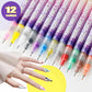 🎄Prévente de Noël - 49 % de réduction🌈Set de 12 stylos pour art des ongles