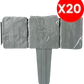 ⏳🔥LIMITED-TIME 50% OFF! ⏰Imitation Stone Garden Fence – Realistic Look, Easy Install & Expandable Design 🌿✨