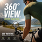 ⏳🔥LIMITED-TIME 50% OFF! ⏰360° Rotating Rearview Mirror – Clear view behind, no more neck twisting. Fits bikes, e‑bikes & motorcycles. Tool‑free silicone strap! 🛡️✨