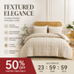 ⏳🔥LIMITED-TIME 50% OFF! ⏰3-piece tufted bedding set with cut-out pattern