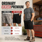 🔥 Pro-Favorite Men's Outdoor Cargo Shorts – Cotton Blend – Breathable 🏕️