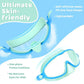👓SUMMER GIFT – ONLY £11.99!!🏆#1 Bestselling🏊‍♀️HD children's large frame waterproof and anti-fog swimming goggles
