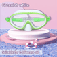 👓SUMMER GIFT – ONLY £11.99!!🏆#1 Bestselling🏊‍♀️HD children's large frame waterproof and anti-fog swimming goggles