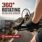 ⏳Time-Limited Special⏰360° Rotating Rearview Mirror – Clear view behind, no more neck twisting. Fits bikes, e‑bikes & motorcycles. Tool‑free silicone strap! 🛡️✨