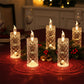 ⏳🔥LIMITED-TIME 50% OFF! ⏰LED Crystal Candle Lights- Romantic Tabletop Night Lights🎁