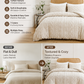 ⏳🔥LIMITED-TIME 50% OFF! ⏰3-piece tufted bedding set with cut-out pattern
