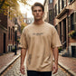 🔥👕 60% OFF Urban Cotton Blend Tee – From Day to Night Comfort Only £11.99