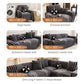 ⏳🔥LIMITED-TIME 50% OFF! ⏰Soft Plush Non‑Slip Couch Cover‑Thick Striped Sofa Throw Cover, Cozy Winter‑Friendly Furniture Protector for Living Room, Anti‑Slip Universal Sofa Slipcover
