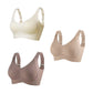 🎁2026 New Arrivals 50% OFF💥Women's Ribbed Push Up Adjustable Wireless Bra🌸Get a better deal when you buy the full set🎁