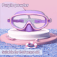 👓SUMMER GIFT – ONLY £11.99!!🏆#1 Bestselling🏊‍♀️HD children's large frame waterproof and anti-fog swimming goggles
