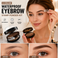 💄60% OFF NOW ! 🖌️2-Color Waterproof Eyebrow Stamp Powder Kit, Smudge-Proof Quick Natural Full Brow Makeup with Dual-End Brush