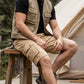 🔥 Pro-Favorite Men's Outdoor Cargo Shorts – Cotton Blend – Breathable 🏕️