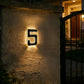 🔥Last Day 52% OFF🔥Solar Lighted House Numbers LED Numbers, Waterproof for Outside