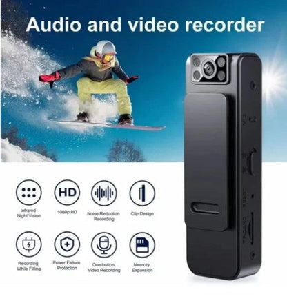 ⏳🔥LIMITED-TIME 50% OFF! ⏰🥳HD1080P Portable Mini Sports Camera – Compact & action‑ready, 1hr battery. Capture every moment. 🏃‍♂️⚡