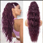 💜2026 NEW IN £14.99!!⚡50K+ SOLD! 💜Curly Wavy Frizzy Hair Extension with Ponytail