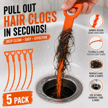 🌟 50% OFF NOW! 🛠️ 20.5-inch Drain Snake – Flexible, durable & easy to use – Clears clogs in sinks, tubs & pipes fast 💧