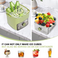 🎁Last Day Promotion 50% OFF🔥Essential for summer🥤🧊 Ice Cube Maker with Storage – 48 cubes at once, leak‑proof lid. Stackable, saves space. Includes ice scoop & tong.