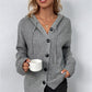 🏆 LAST DAY SALE 50% OFF 🔥 Women's Autumn Knit Drawstring Hooded Coat – Cosy, Relaxed Fit & Perfect for Layering on Crisp Days 🍂✨