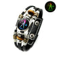 💥Last-day sale – 50% off ☪️Glow-in-the-dark leather zodiac sign bracelet for men and women (6.9/8.1 inches)♑️